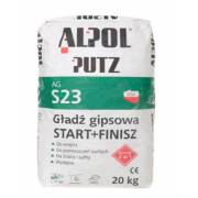 Шпаклівка гіпсова старт+фініш 2в1 ALPOL PUTZ AG S23